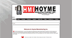 Desktop Screenshot of hoyme.com